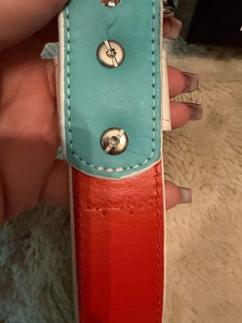 Absolutely Ridiculous Limited Edition Baseball Leg Arm Guards Belt Pink Blue - Picture 9 of 9